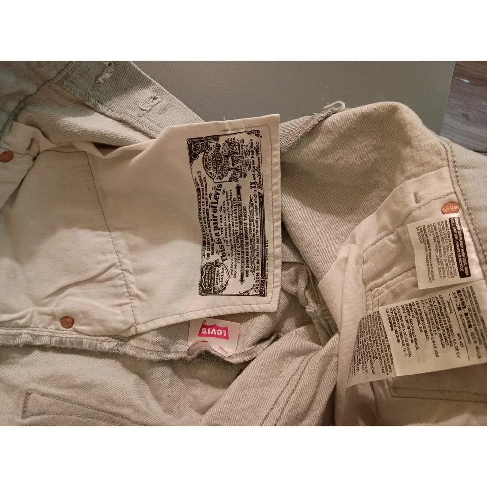 Levi's 501 XX 38x30 Light Blue Wash